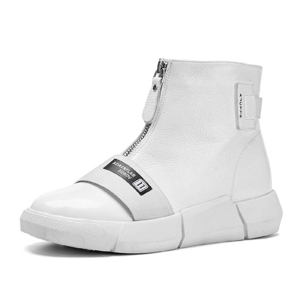 Women's Winter Flat Zip Snow Ankle Boots Hidden He